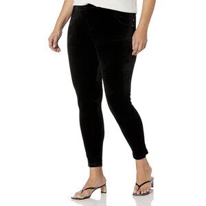 NWT Calvin Klein Stretch Velvet Leggings in Black